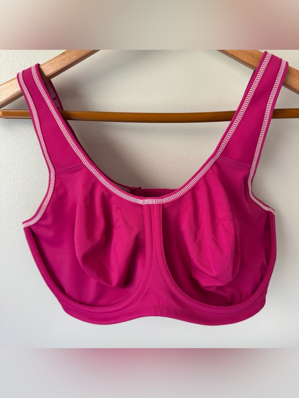 WACOAL Size 38DD Pink Underwire Sports Bra - 855170